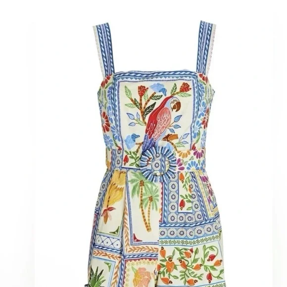 FARM Rio Tropical Tiles Jumpsuit - Picture 2 of 8